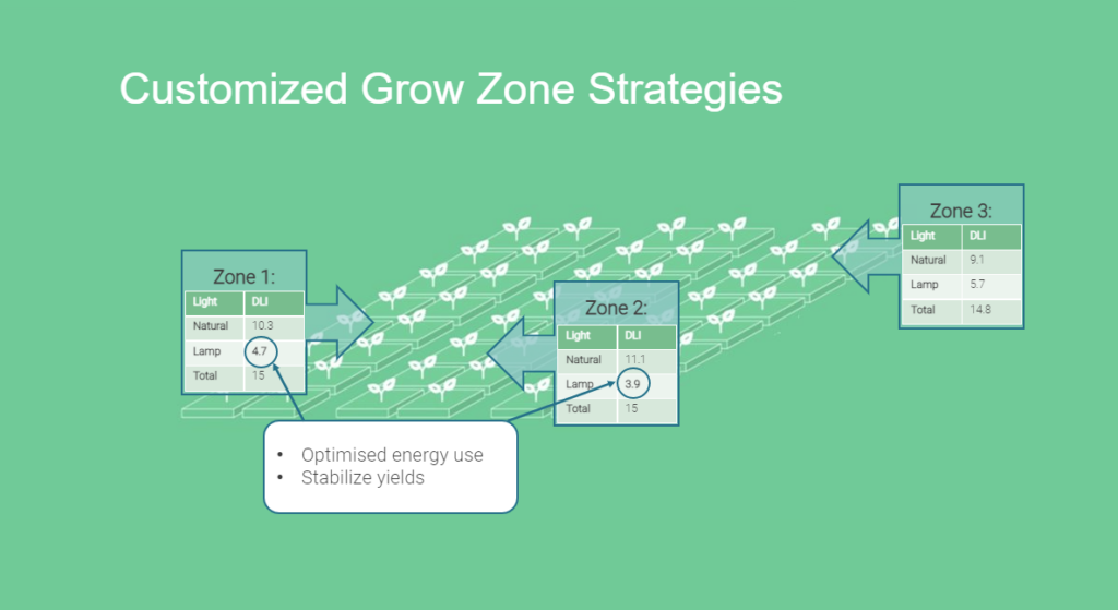 HelioCORE: customized grow zone strategies