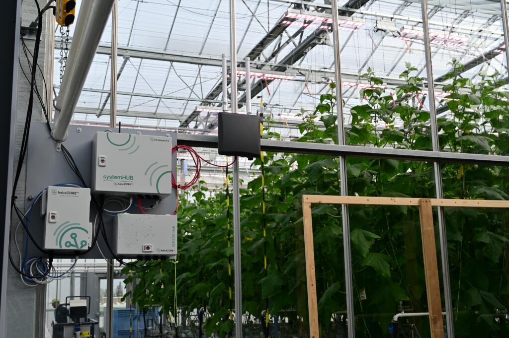 helioCORE, systemHUB and sensorHUB installed at Agrotopia